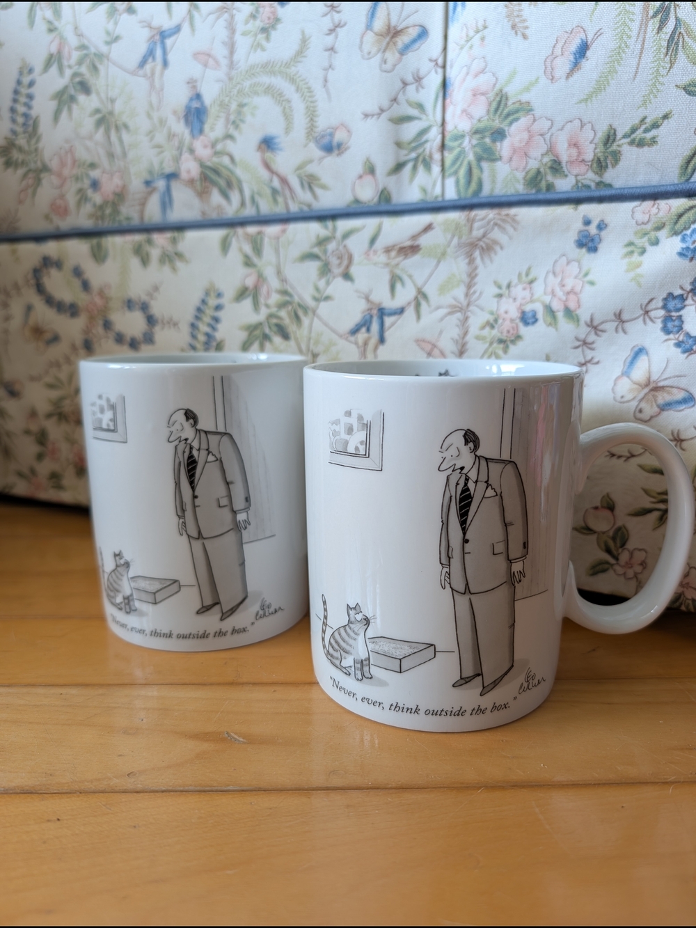 2 Conde Nast New Yorker Mugs